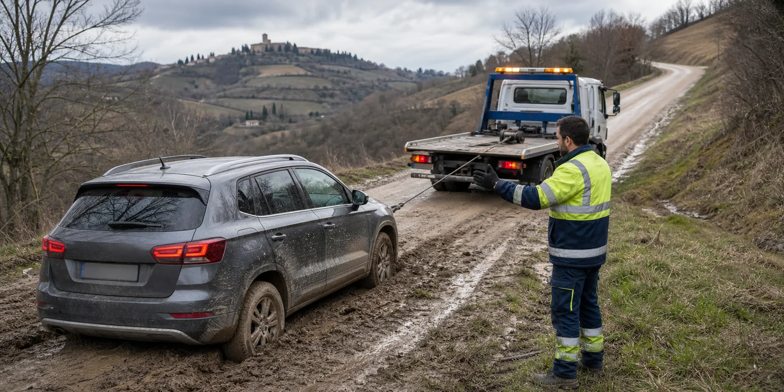 Recupero fuoristrada a Cesena